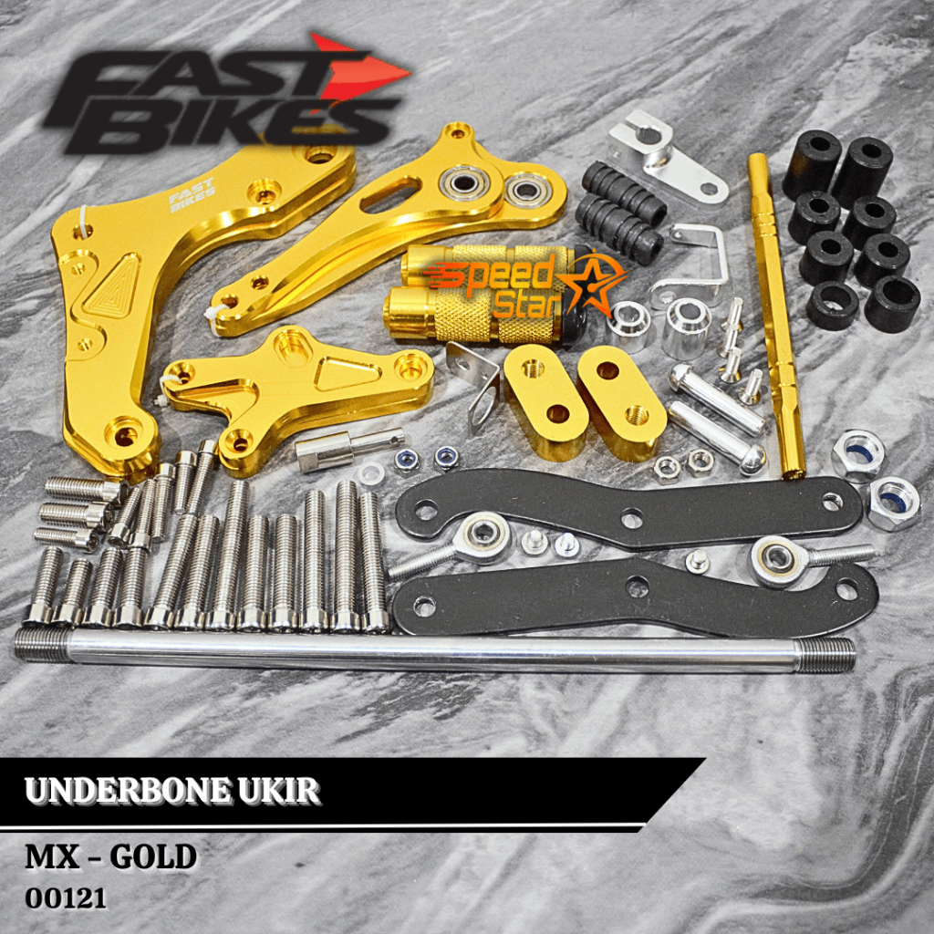 Jual Underbone Underbon Step Full Cnc Black MX New MX King Original ...
