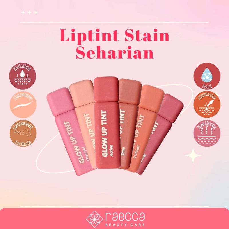 Jual RAECCA-Glow Up Tint | Lip Tint Raecca Liptint Glow Up Raecca Viral ...