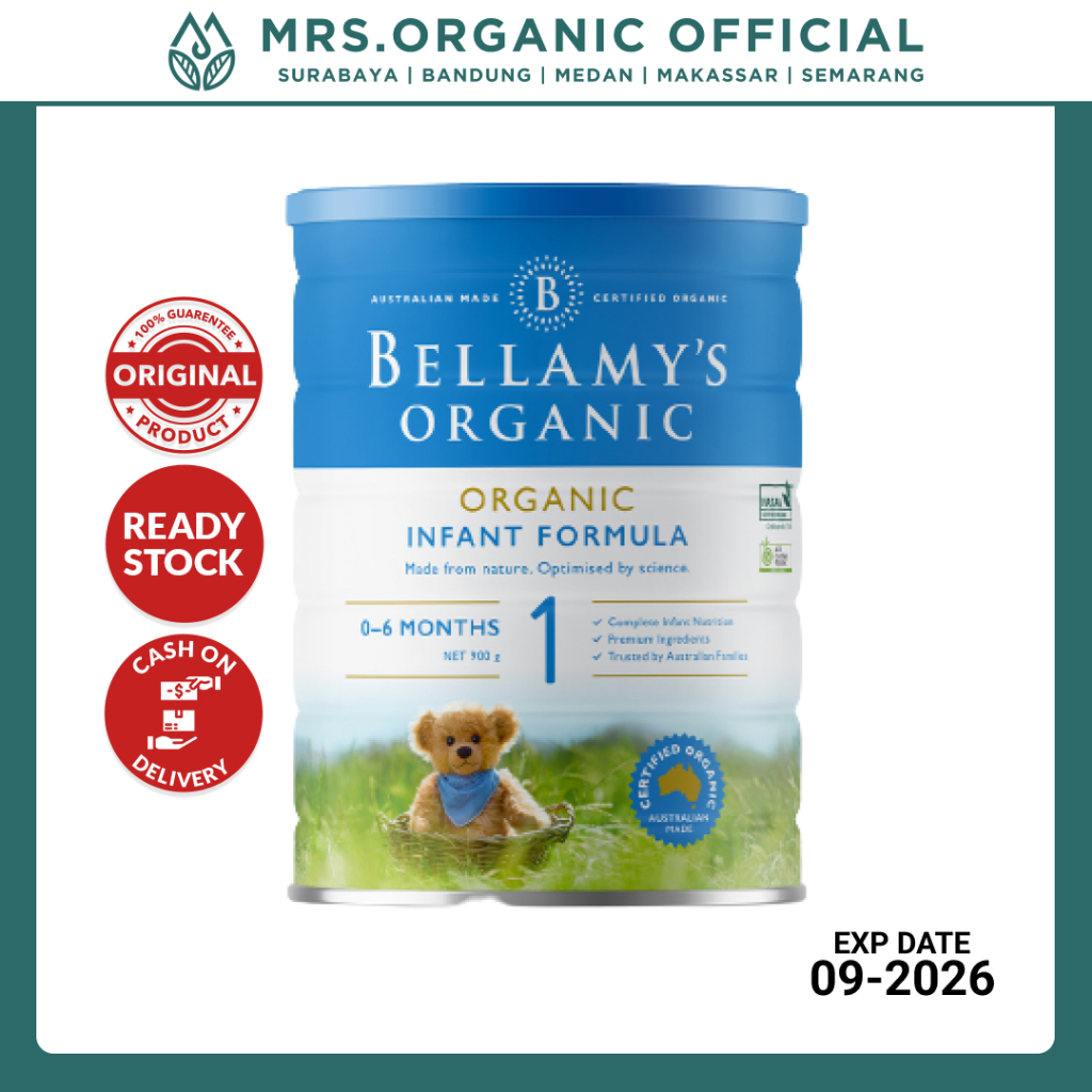 Jual Susu Bayi Formula Organik Bellamys Bellamy Organic Step
