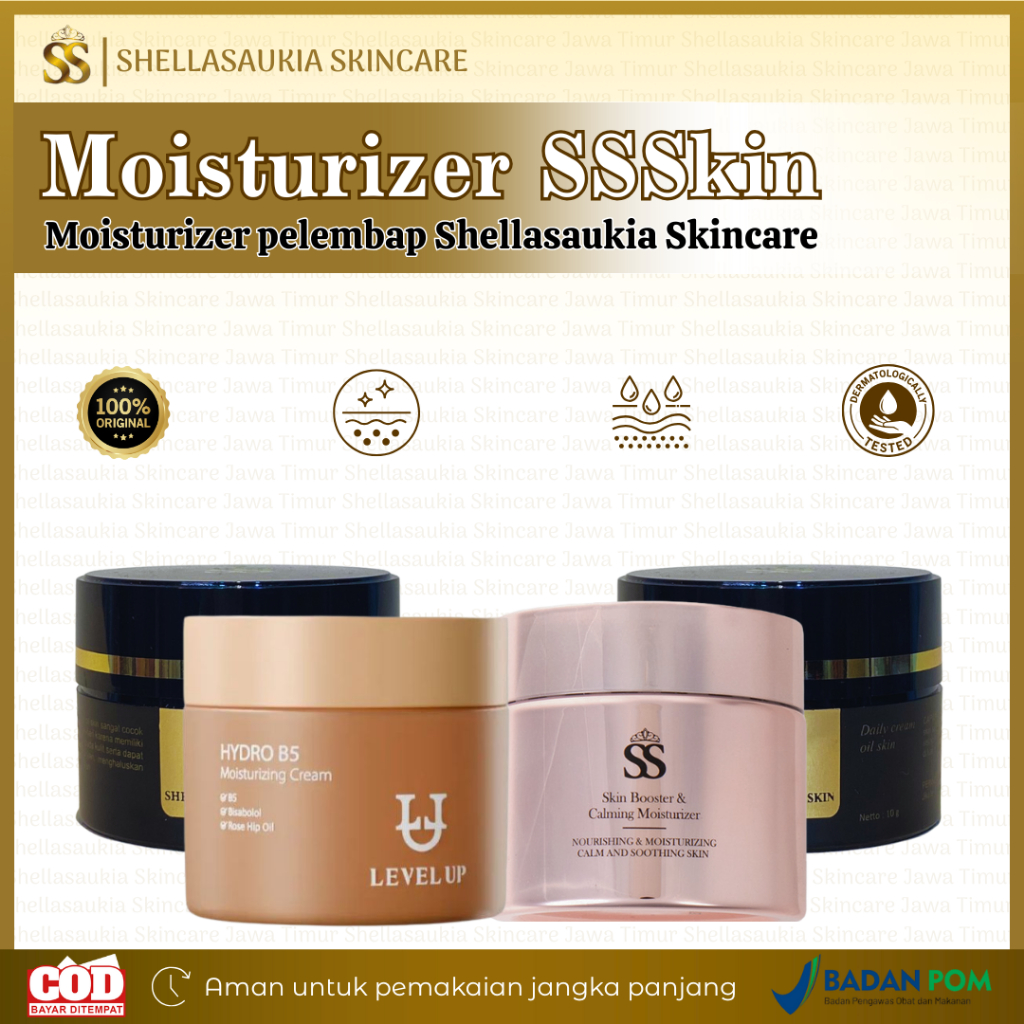 Jual MOISTURIZER SHELLASAUKIA SKINCARE ( SSSKIN ) | Shopee Indonesia