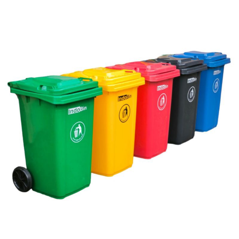 Jual Tempat Sampah Besar Roda 100 Liter Bahan Plastik HDPE Kuat ...