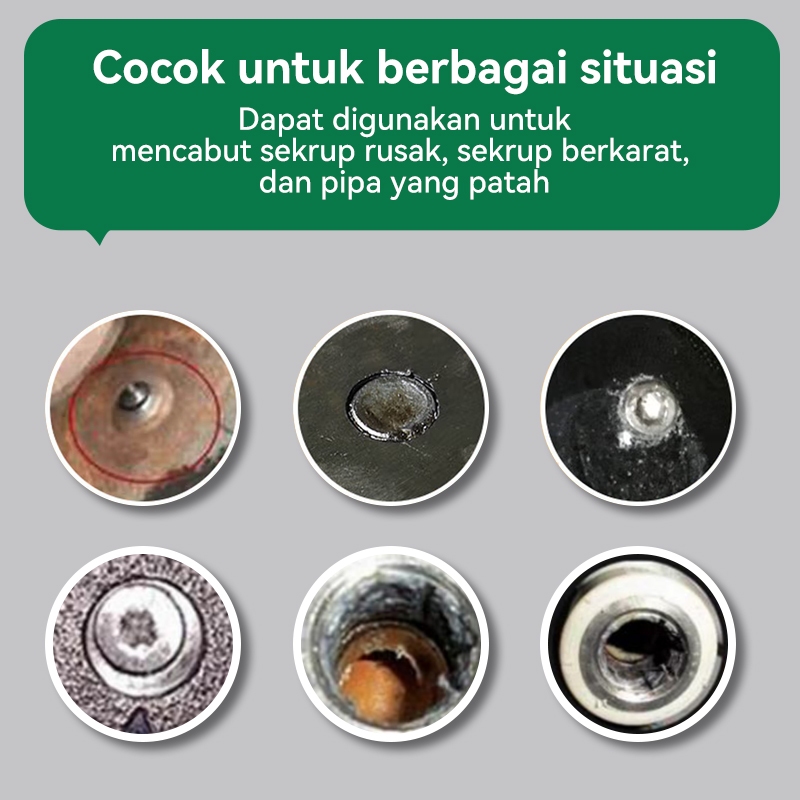 Jual ISKU Broken wire extractor set 5-piece Alat pelepas pipa sekrup ...