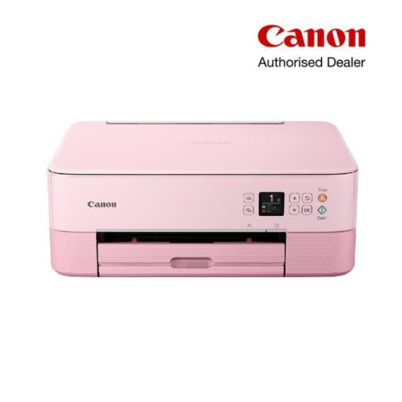Jual Printer CANON Pixma TS 5370 All in One WiFi / Wireless Pink Print ...