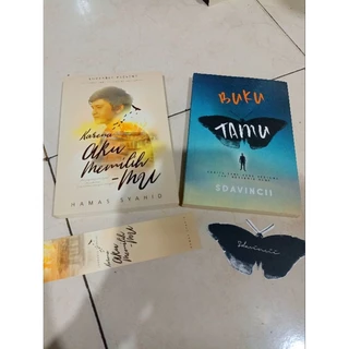 OBRAL BUKU MURAH ORIGINAL / NOVEL REMAJA / 1 PAKET ISI 2 BUKU / BUKU TAMU / KARENA AKU MEMILIH MU / ROMANCE / DEWASA / FIKSI /