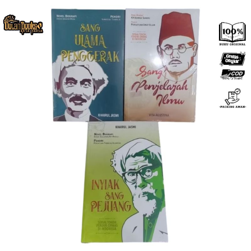Jual Novel Original Obral Serial Tokoh Sejarah Biografi Novel