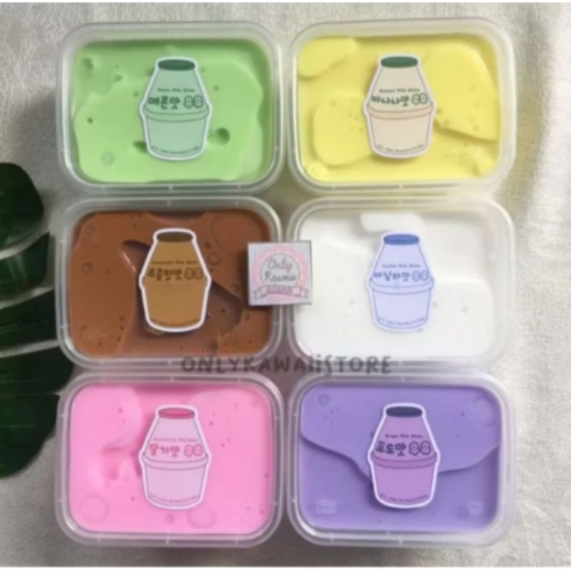 Jual Milky Slime, Slime susu ,Slime wangi Slime termurah,slime bisa cod ...