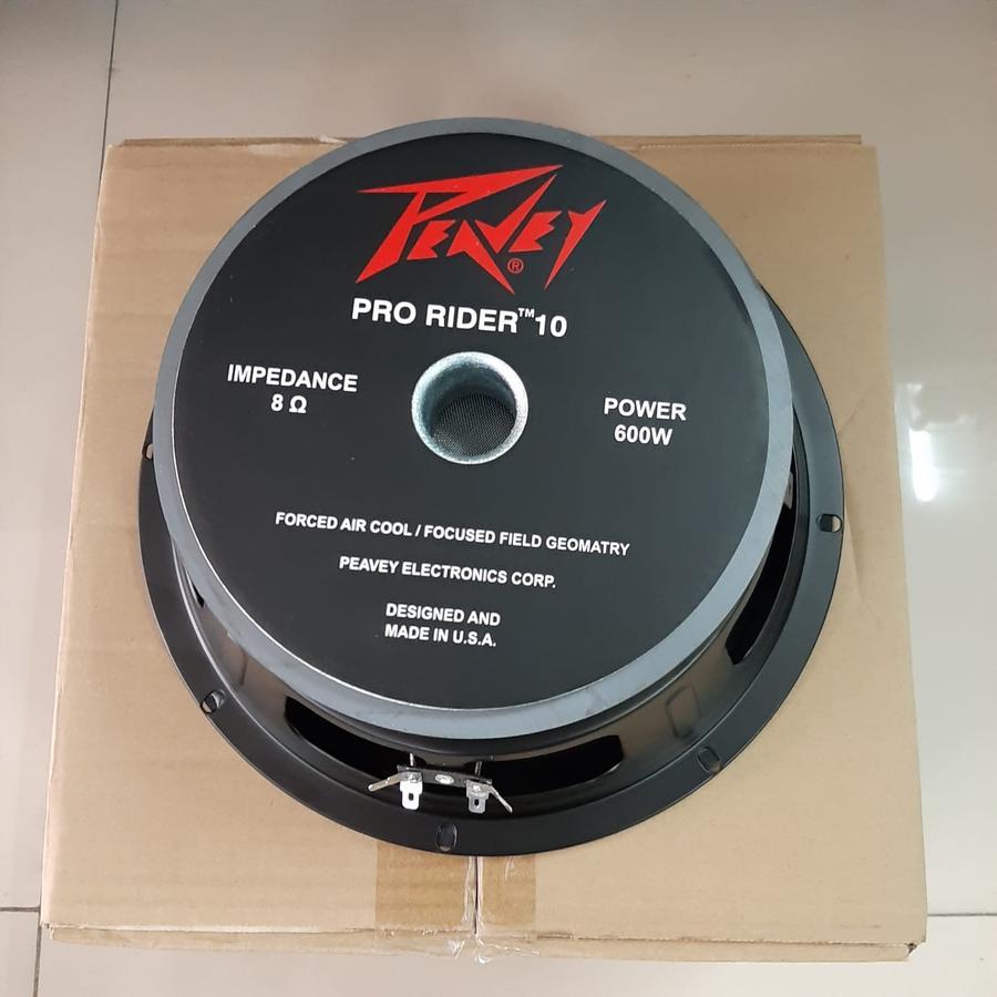 Jual SPEAKER PEAVEY 10 INCI PRO RIDER 600 WATT KOMPONEN - pro 10