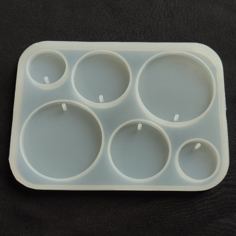 Jual Cetakan Resin/Molding Silicone Bentuk Lingkaran Aneka Macam Ukuran ...