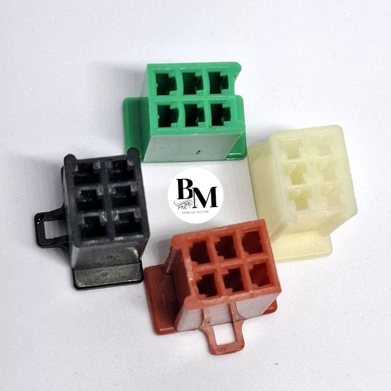 Jual Socket - Soket Sambungan Pin 6 Mini Female Cewe Original | Shopee ...