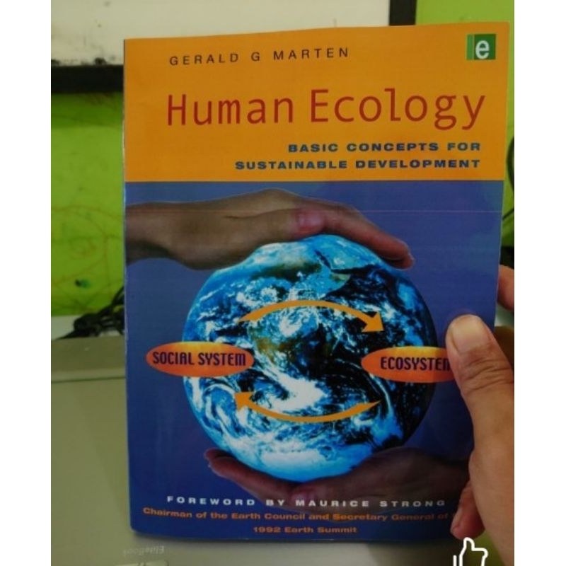 Jual Buku Human Ecology: Basic Concepts for Sustainable Development ...