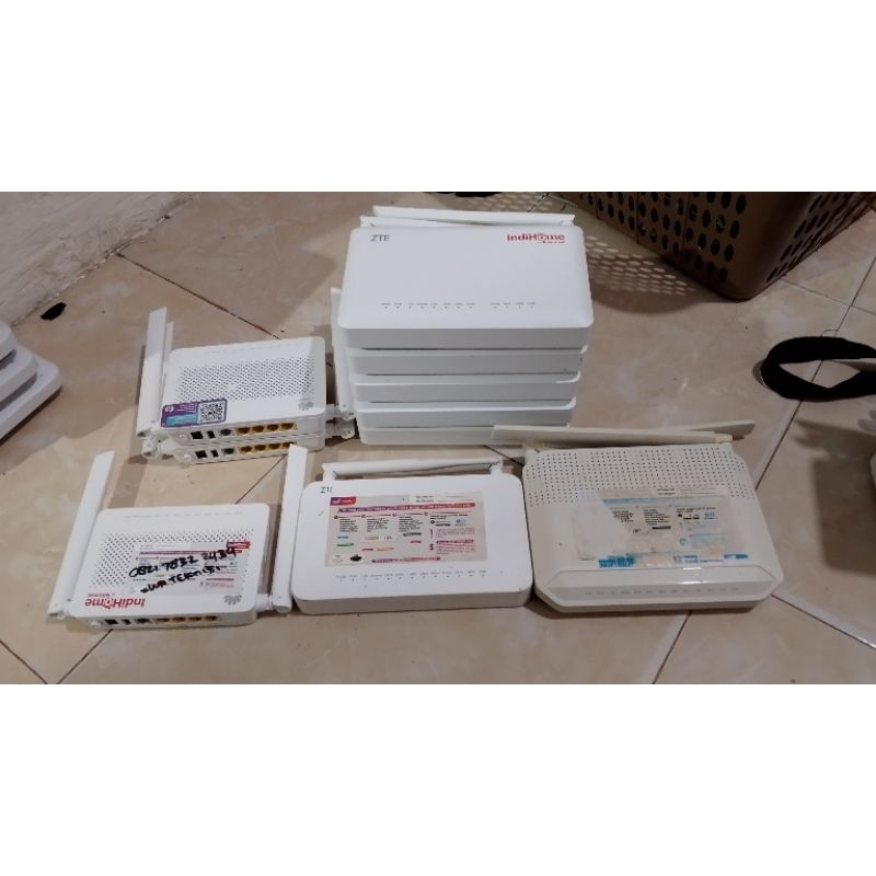 Jual Router modem 11 unit + 11 unit adptor | Shopee Indonesia