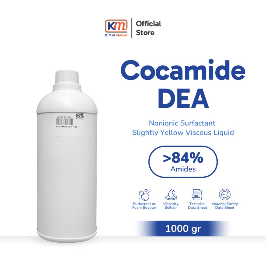 Jual COCAMIDE DEA / cocamide diethanolamine / Pengental Sabun / Bahan ...