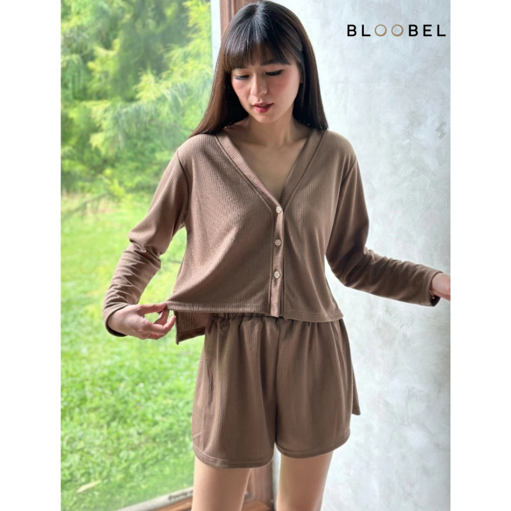 Jual Bloobel - Holli Set ( SET080 ) Knit One Set Pakaian Wanita Rajut ...