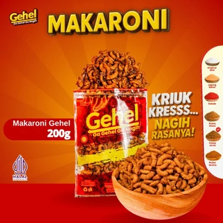 Gehel Makaroni 200gr - Makanan Ringan (Grosir)