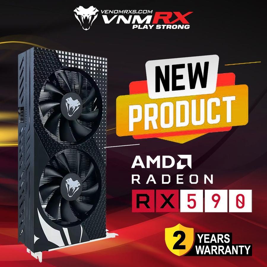 Jual VenomRx AMD Radeon RX590 8GB DDR5 2FAN | VGA AMD RX 590 8G 256 bit ...