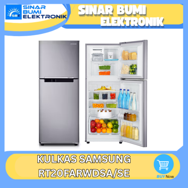 Jual SAMSUNG RT20FARWDSA KULKAS 2 PINTU 203 LITER WITH COOLPACK - RT20 ...