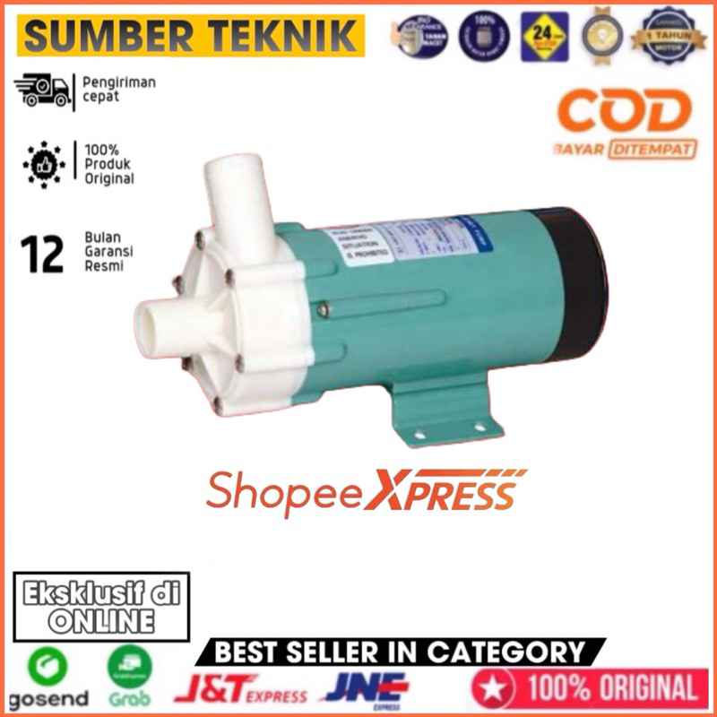 Jual Pompa Kimia Asam Magnetic Pump ROTOR MD 30RM Sentrifugal Kimia ...