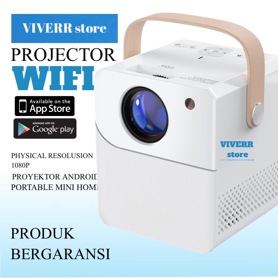 Jual Proyektor mini T2MINI Ram 2gb Rom 16gb Android 9.0 5G WiFi Mini ...