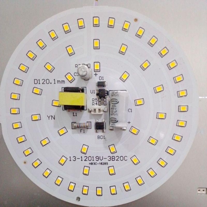 Jual PCB LED AC hitam transparan 20 30 40 50 60 w | Shopee Indonesia