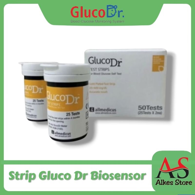 Jual Strip Gluco dr Biosensor Isi Ulang Gluco Dr Biosensor | Shopee ...
