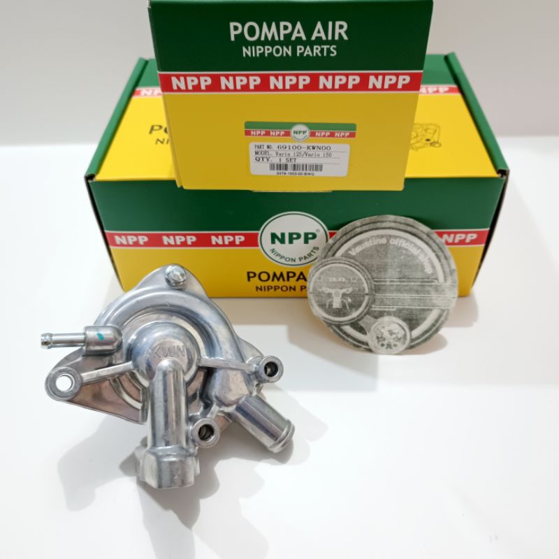 Jual Water Pump Assy Pompa Air Radiator Vario 125/Vario 150 KWN Ori Npp ...