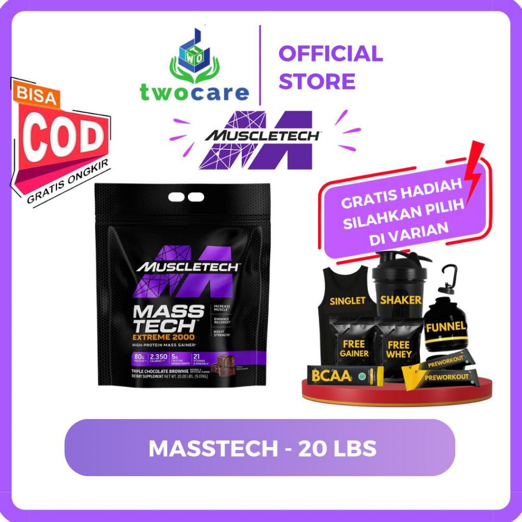 Jual Masstech 20 lbs Muscletech MASS GAINER 20 LBS BPOM AOM | Shopee ...