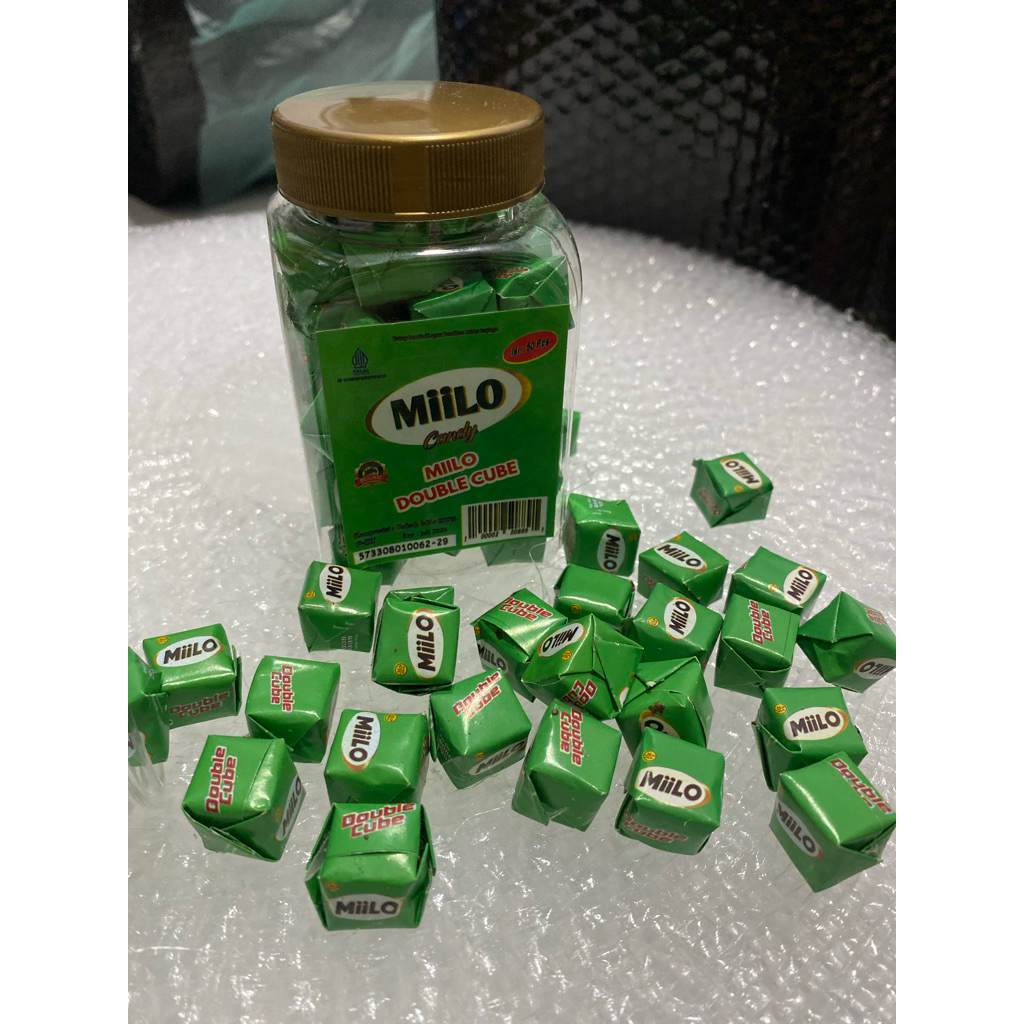 Jual PERMEN MILO DADU(50pcs/toples) | Shopee Indonesia