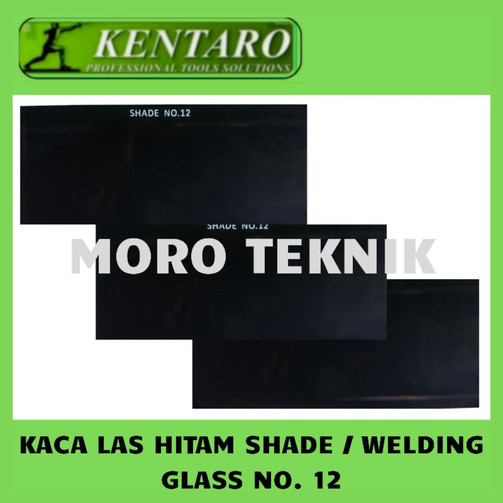 Jual KACA LAS HITAM / WELDING GLASS SHADE NO.12 | Shopee Indonesia