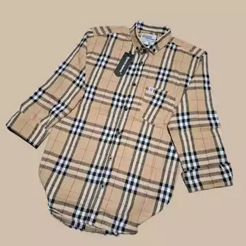 Baju Atasan Wanita Kemeja Flanel Wanita Lengan Panjang Kotak
