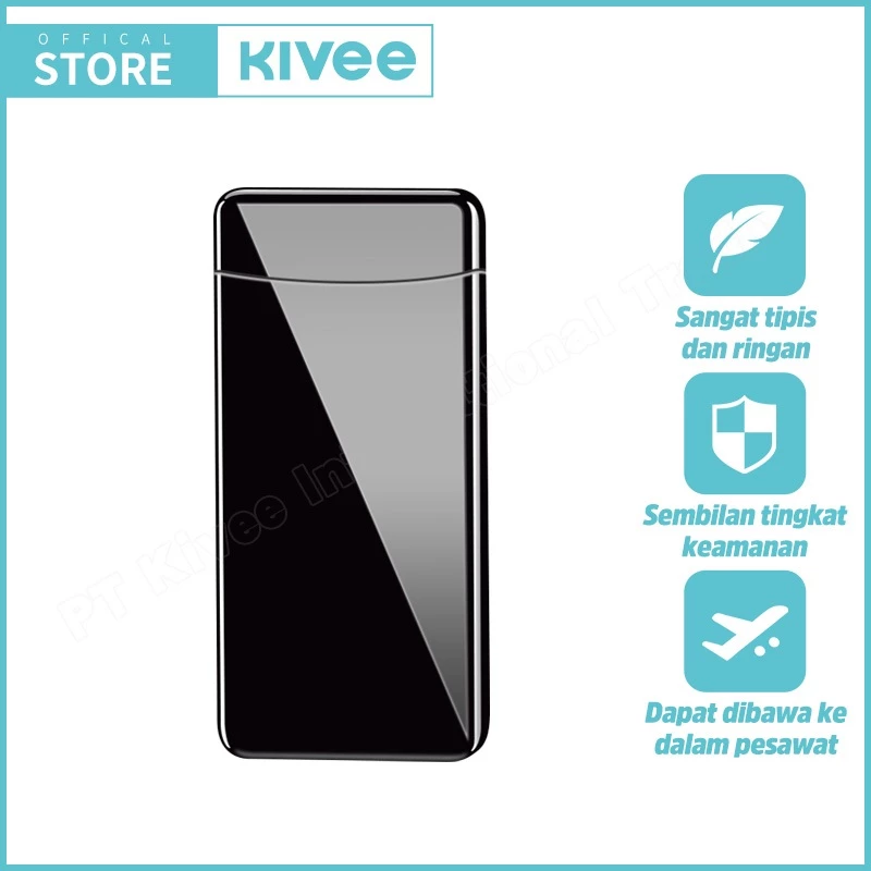 KIVEE Powerbank Fast charging mini Murah 6000 mAh Real Capacity Tipis ringan portabel Original