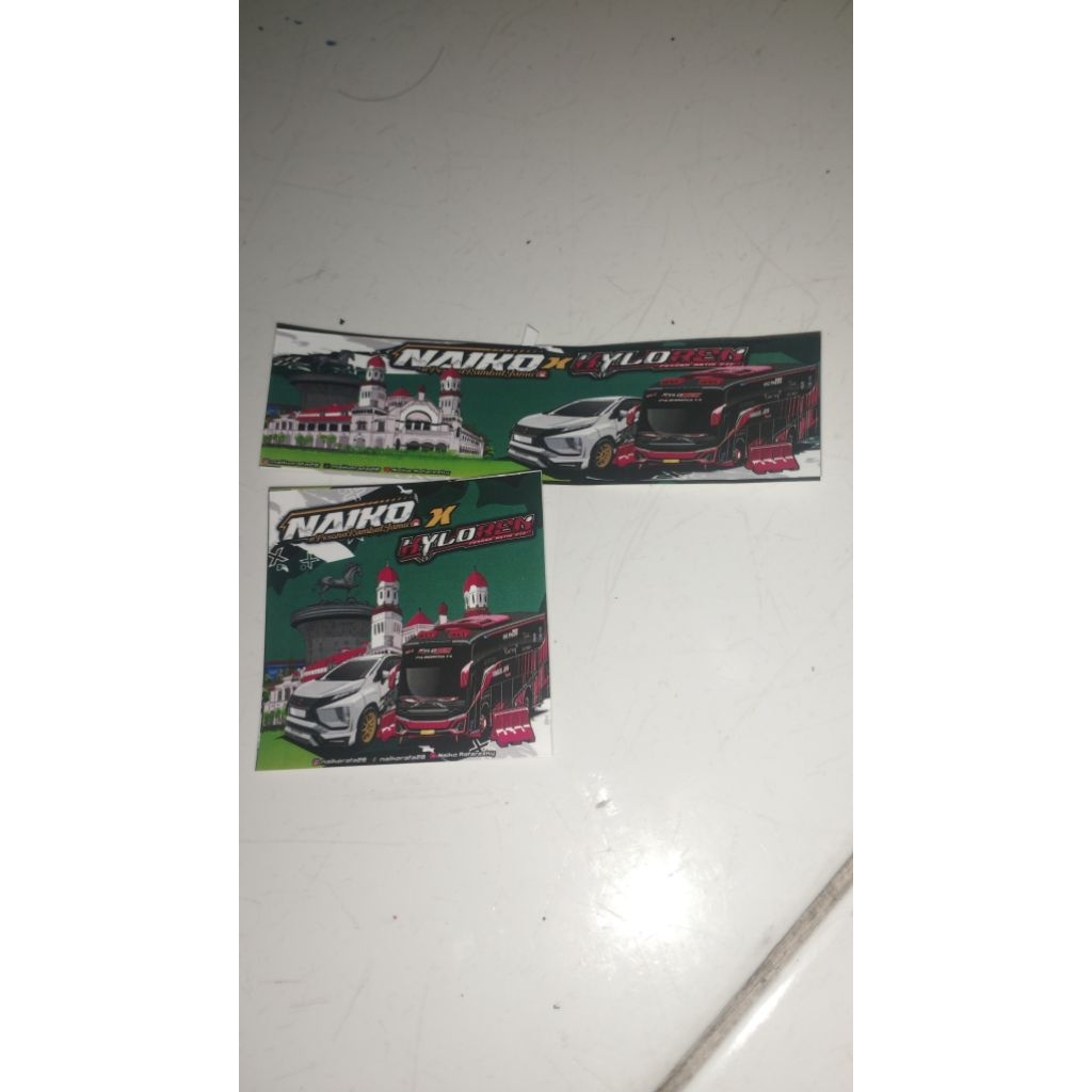 Jual STIKER MOBIL BASURI NAIKO ASLI DARI UNIT | Shopee Indonesia