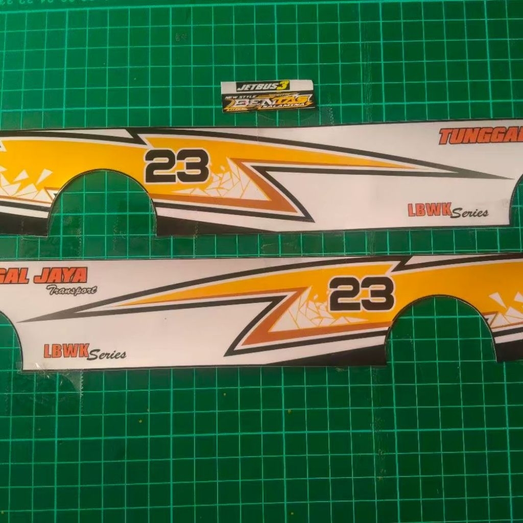 Jual Stiker livery LBWK series miniatur bus | Shopee Indonesia