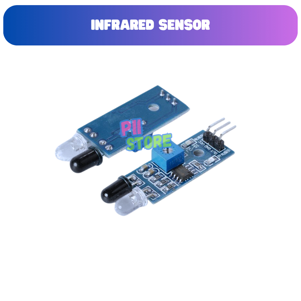 Jual Infrared Barrier Obstacle Sensor Halangan Rintangan Module Sensor ...