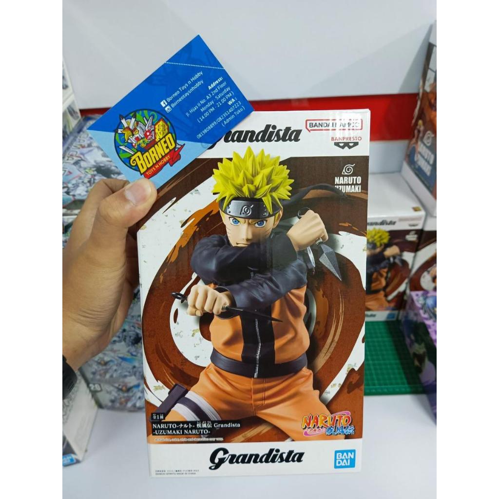 Figurine Banpresto Grandista Naruto Shippuden Uzumaki Naruto - Neuf, Collection Anime