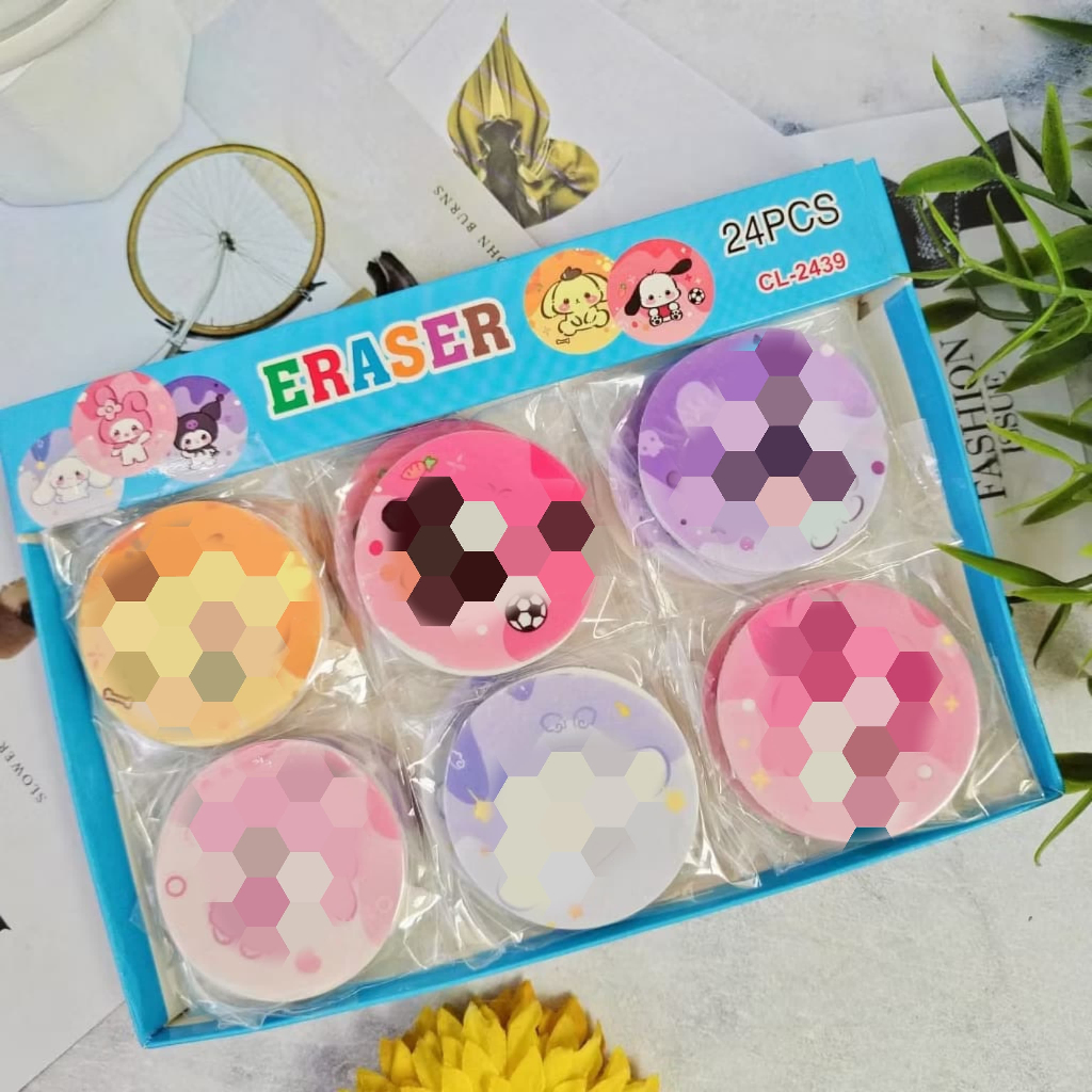 Jual Penghapus RIO Bulat 1 pcs CUTE Lucu Harga TERMURAH bisa grosir COD ...