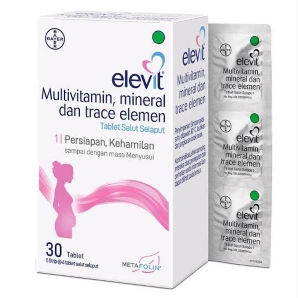 Jual ELEVIT MULTIVITAMIN (30 TABLET) | Shopee Indonesia