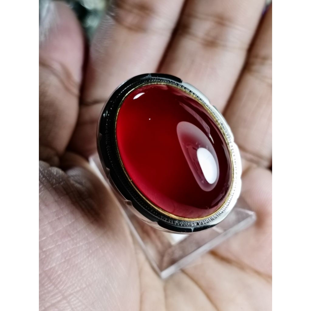 Jual Akik Red Baron Dim Jumbo | Shopee Indonesia