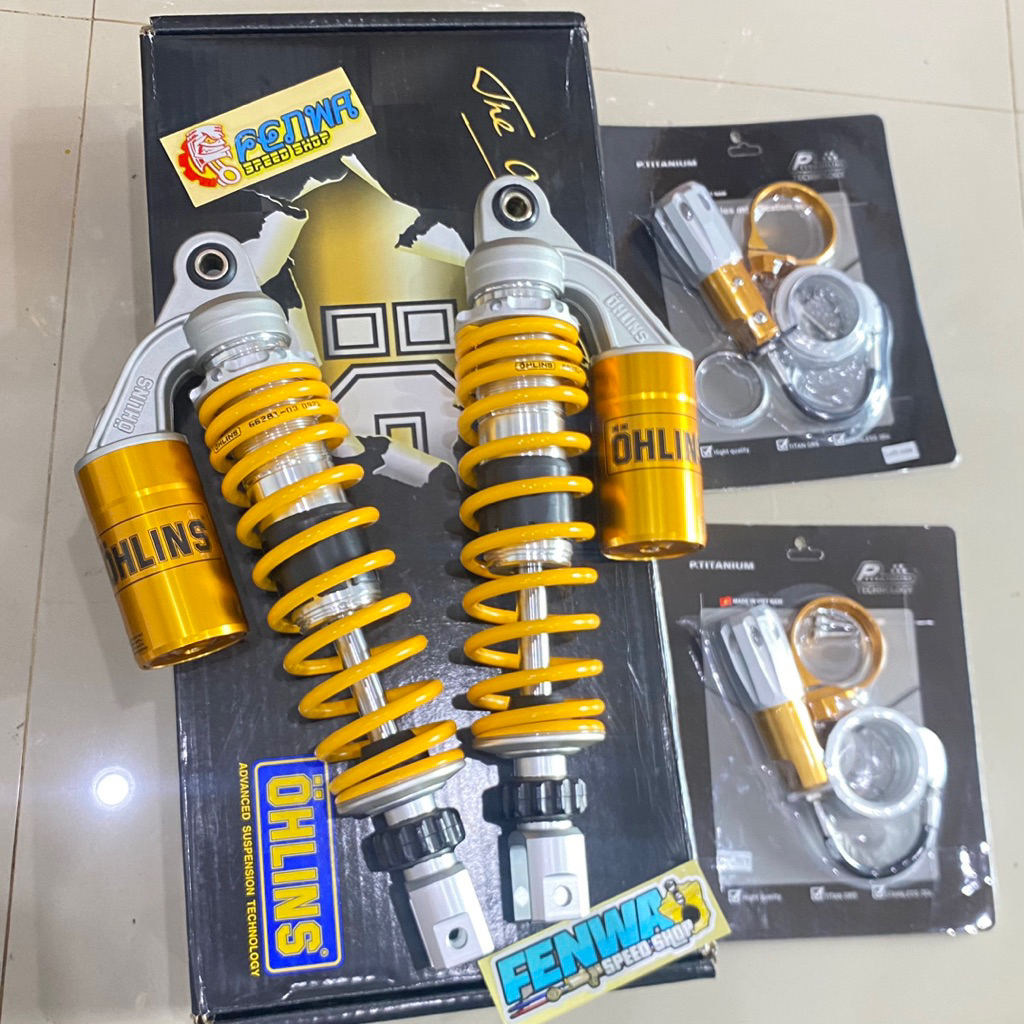 Jual Shock Ohlins YA 011 original + HPA P Titanium original made in ...