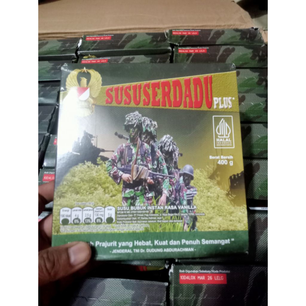 Jual Susu serdadu SUSU SERDADU original EXP MARET 2026 asli jatah TNI ...