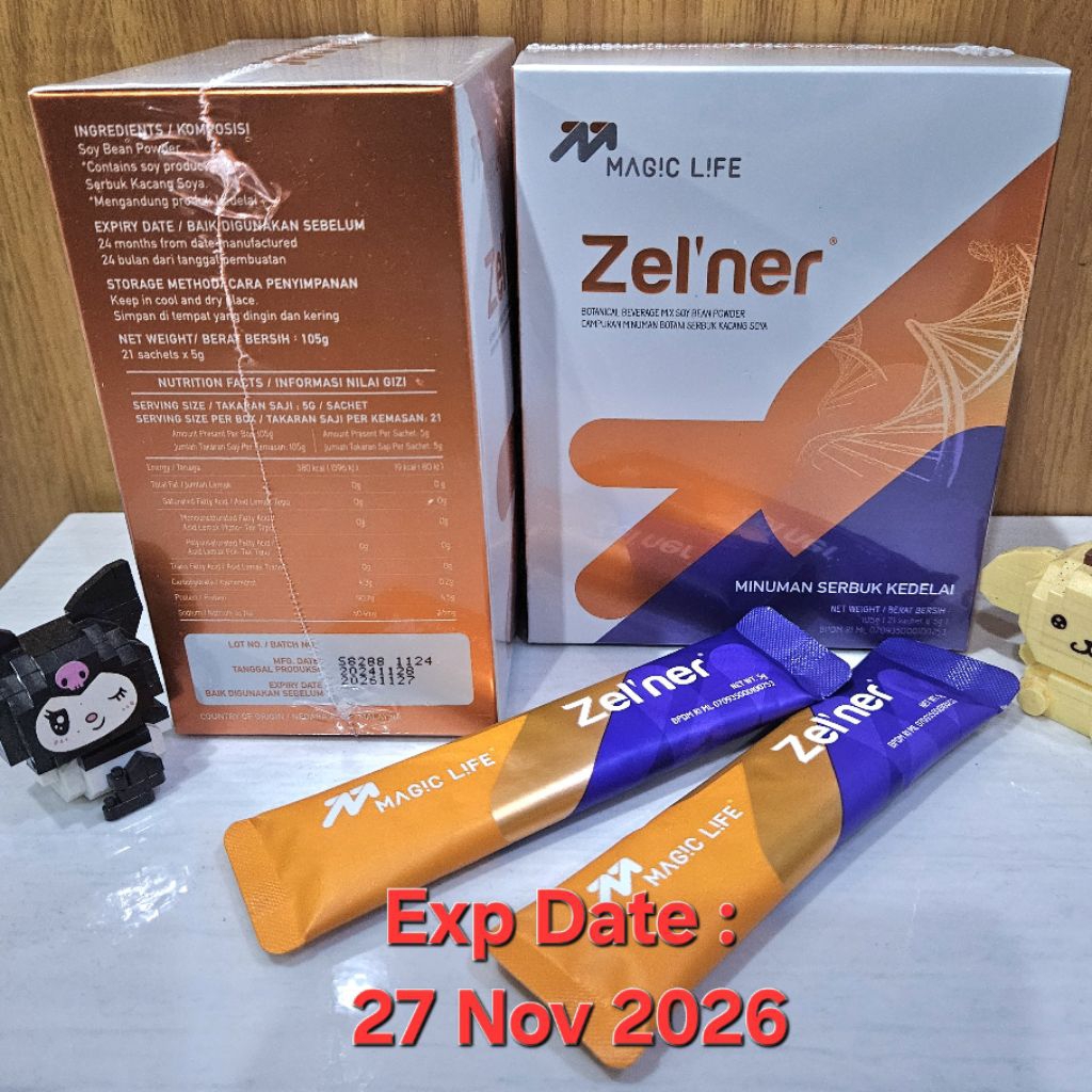 Jual 1 Box Magiclife Zelner Oligopeptida Original | Shopee Indonesia