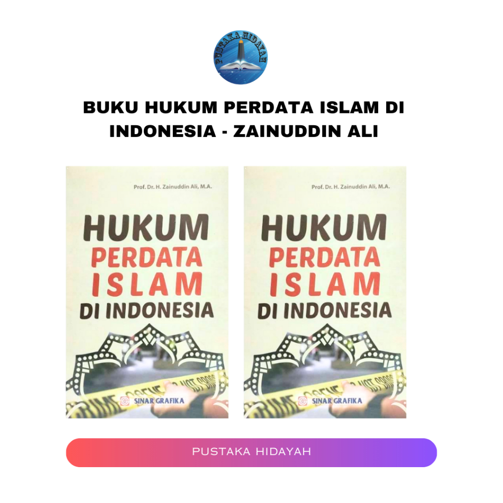 Jual Buku Hukum Perdata Islam Di Indonesia - Zainuddin Ali | Buku Hukum ...