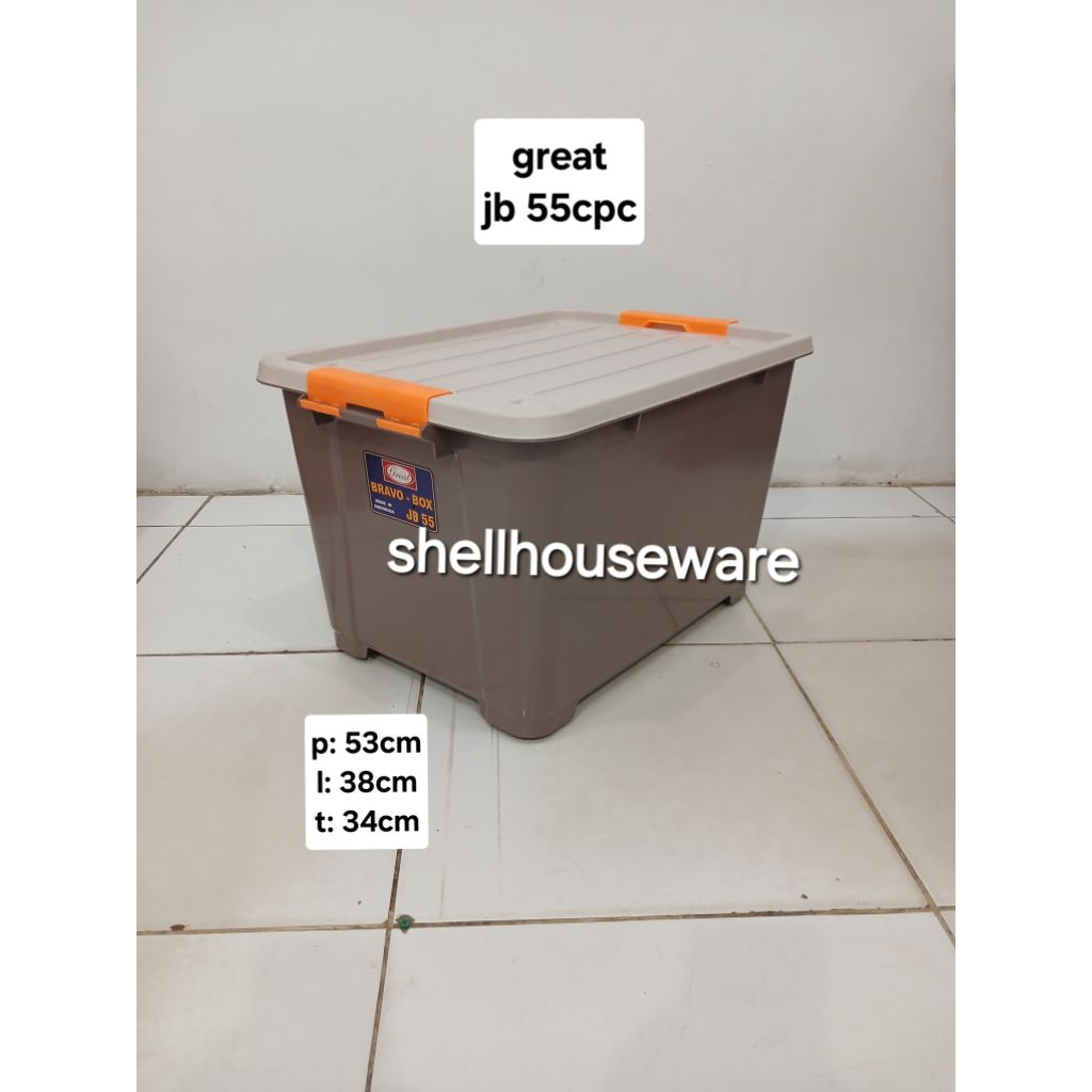 Jual *KHUSUS BATAM* KOTAK PENYIMPANAN PLASTIK/CONTAINER BOX MURAH/KOTAK ...