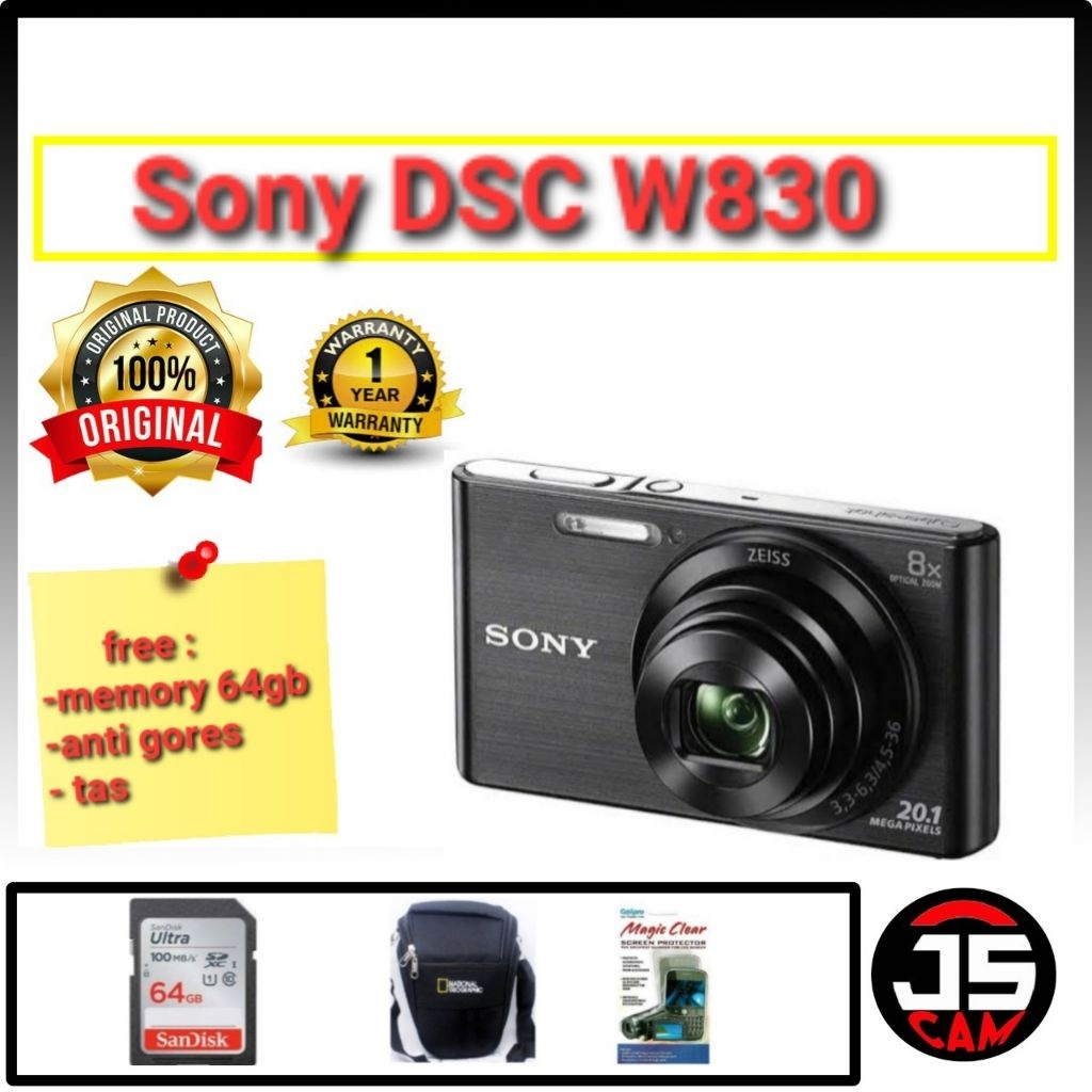 Jual SONY DSC W830 / SONY CYBERSHOT DSC W830 | Shopee Indonesia