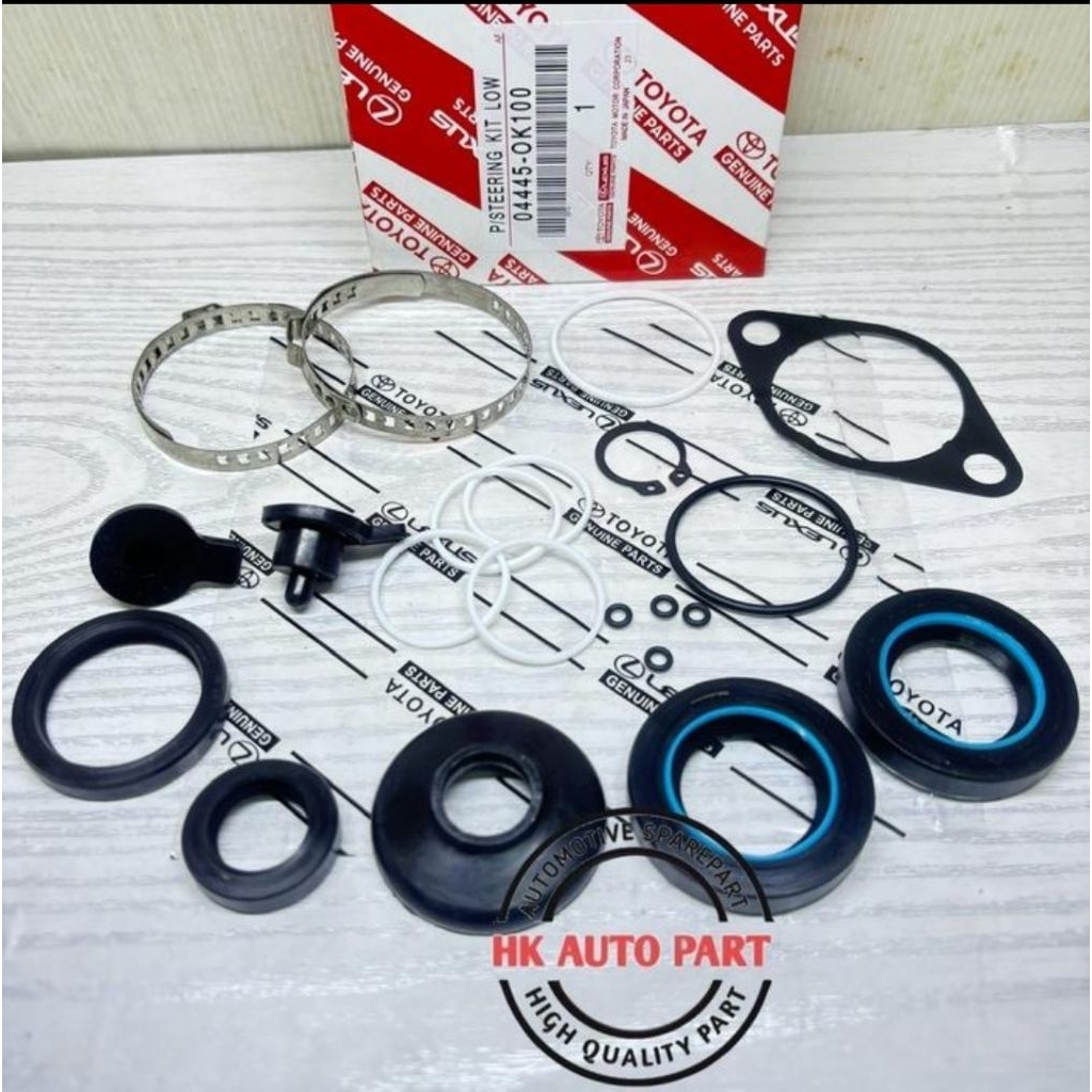 Jual SEAL RACK POWER STEERING KIT BAWAH TOYOTA INNOVA INOVA BENSIN ...