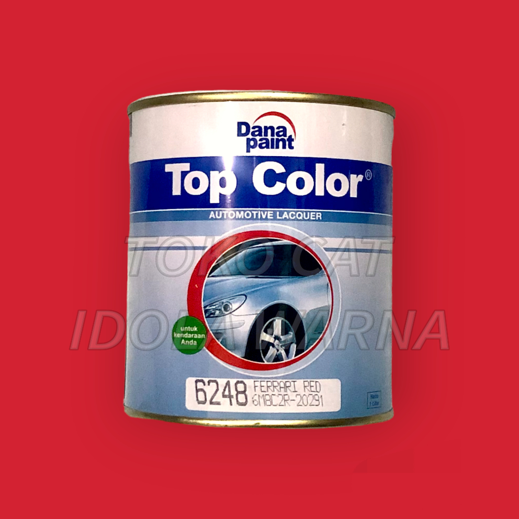 Jual CAT DUCO NC TOP COLOR - FERRARI RED 6248 | Shopee Indonesia