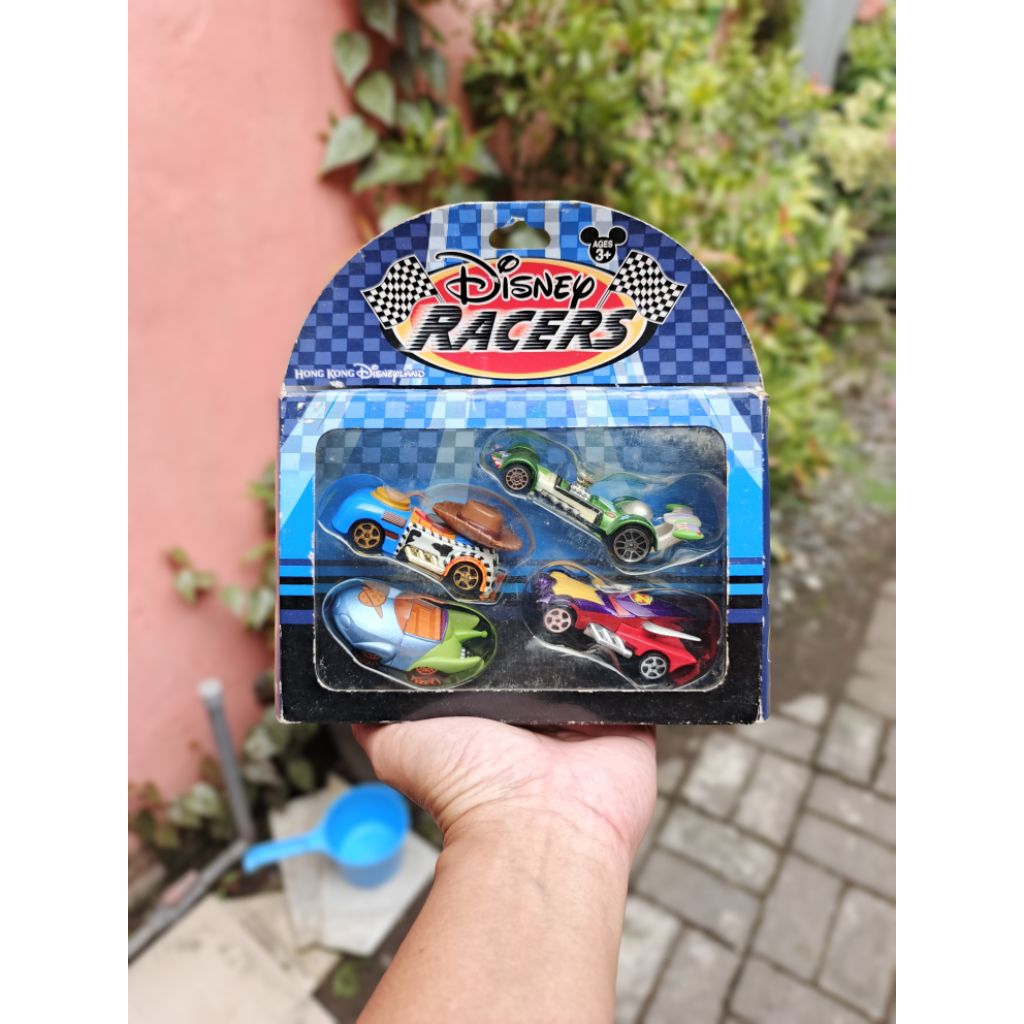 Jual Diecast Disney Racers Set Toy Story Woody, Buzz Lightyear, Emperor ...
