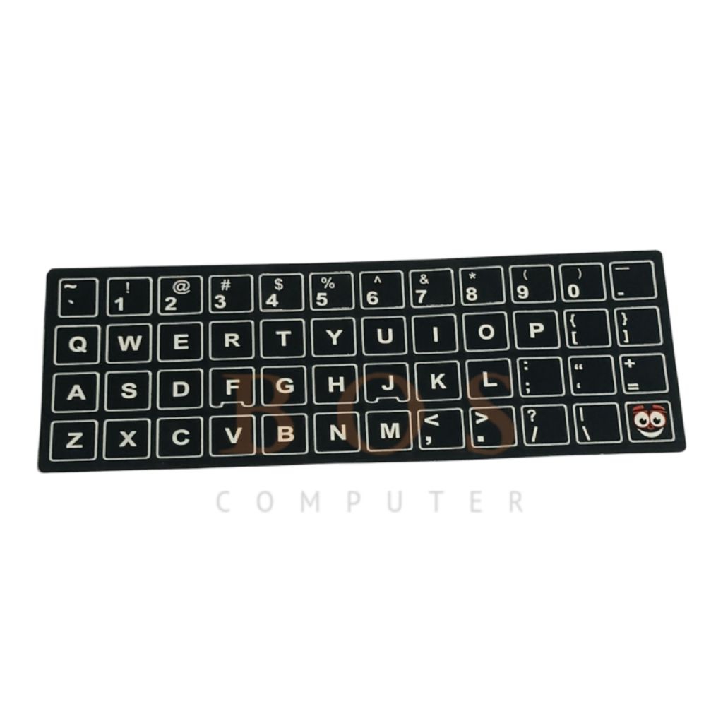 Jual STIKER KEYBOARD LAPTOP ENGLISH / STICKER KEYBOARD | Shopee Indonesia