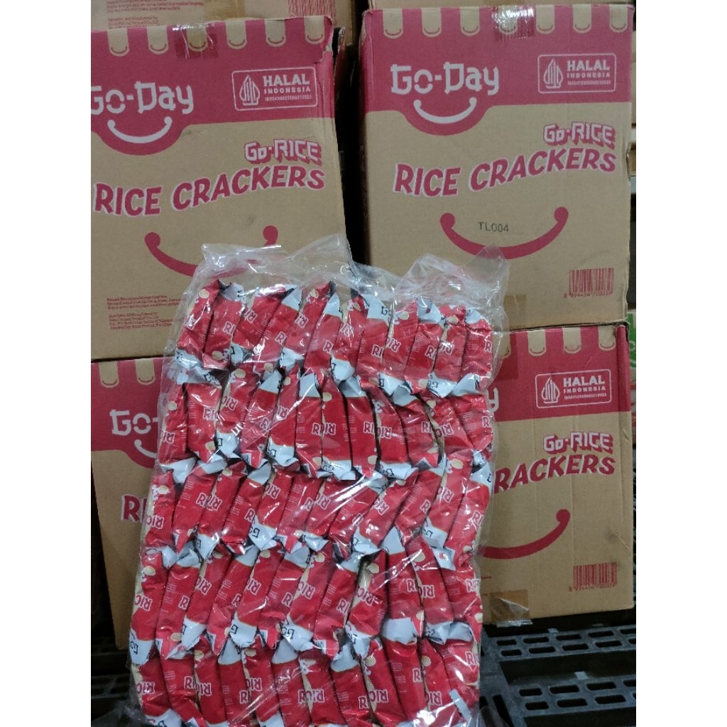Jual GO-DAY RICE CRACKERS 1 PACK ( 6 RENCENG ) | Shopee Indonesia