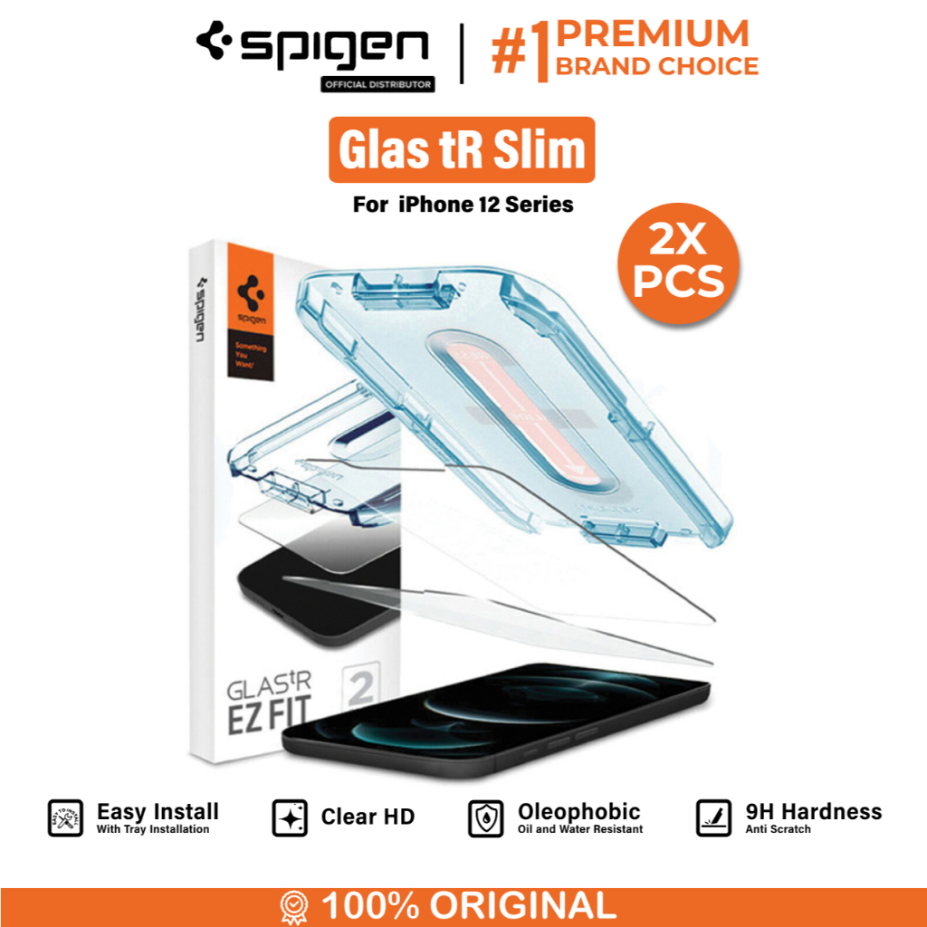 Ez Fit Glas Iphone 12 Mini Spigen Tempered Glass IPhone 12 Pro Max