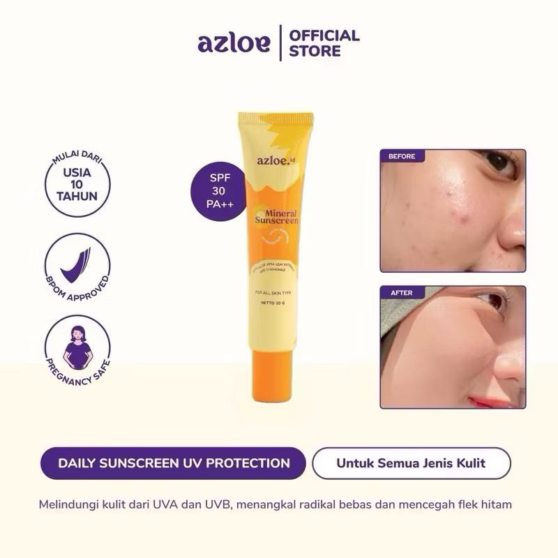 Jual [READY STOCK KIRIM SEKARANG]Tinted sunscreen kulit berminyak ...